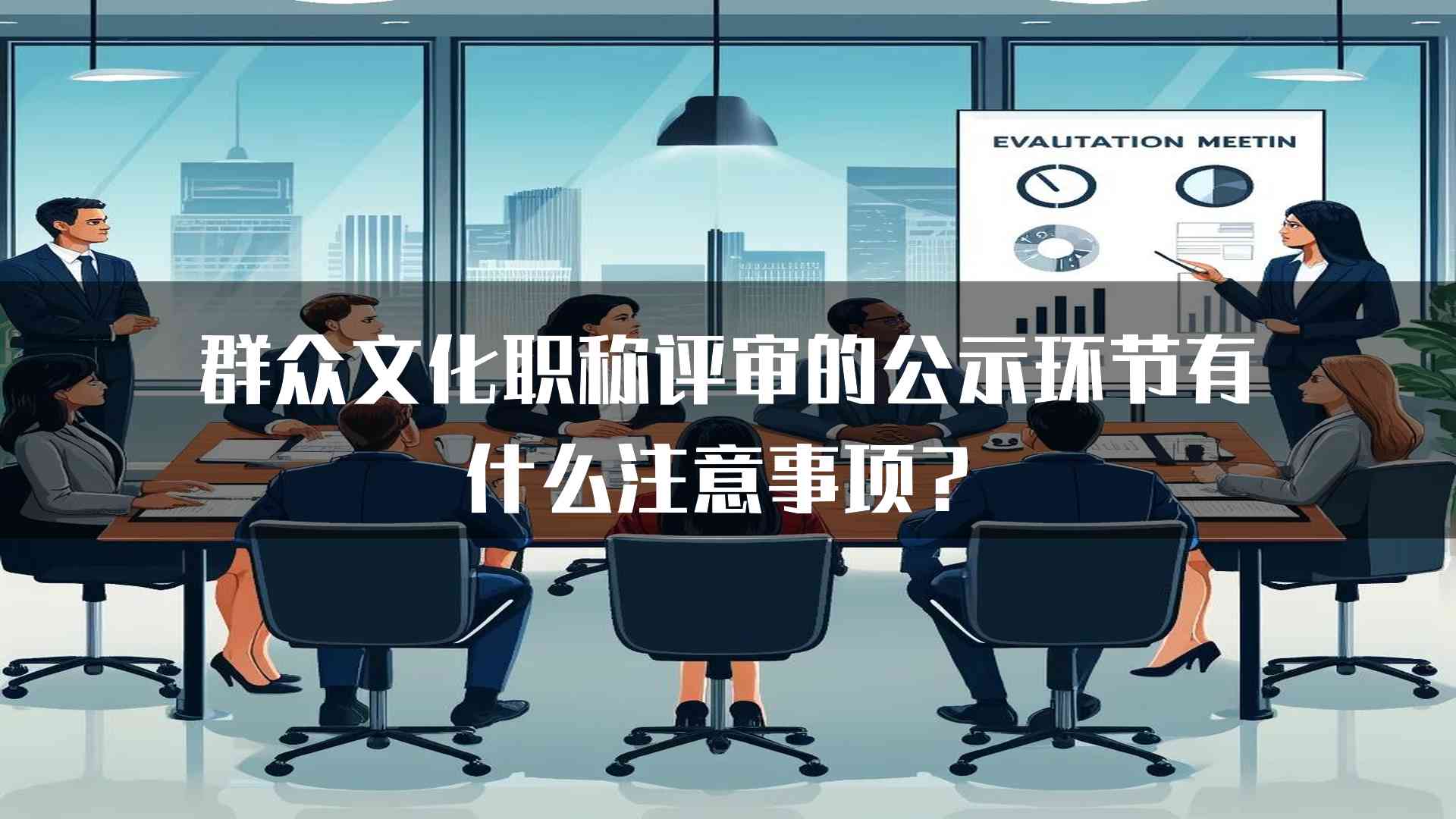 群众文化职称评审的公示环节有什么注意事项？