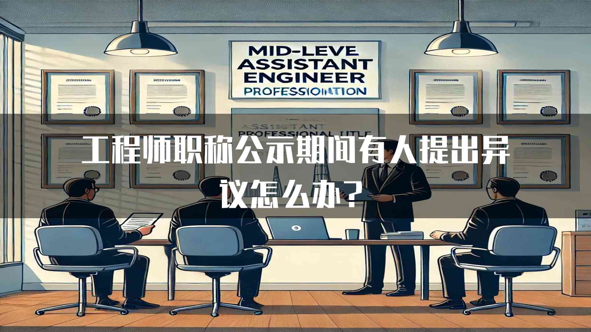 工程师职称公示期间有人提出异议怎么办？