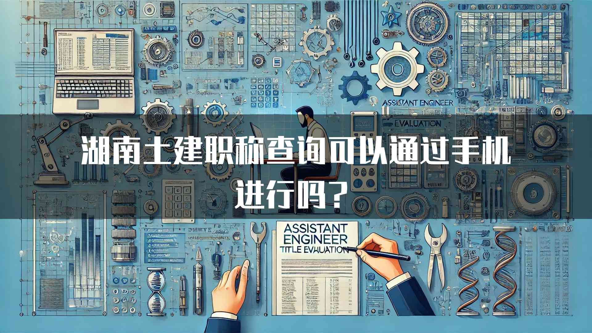 湖南土建职称查询可以通过手机进行吗？