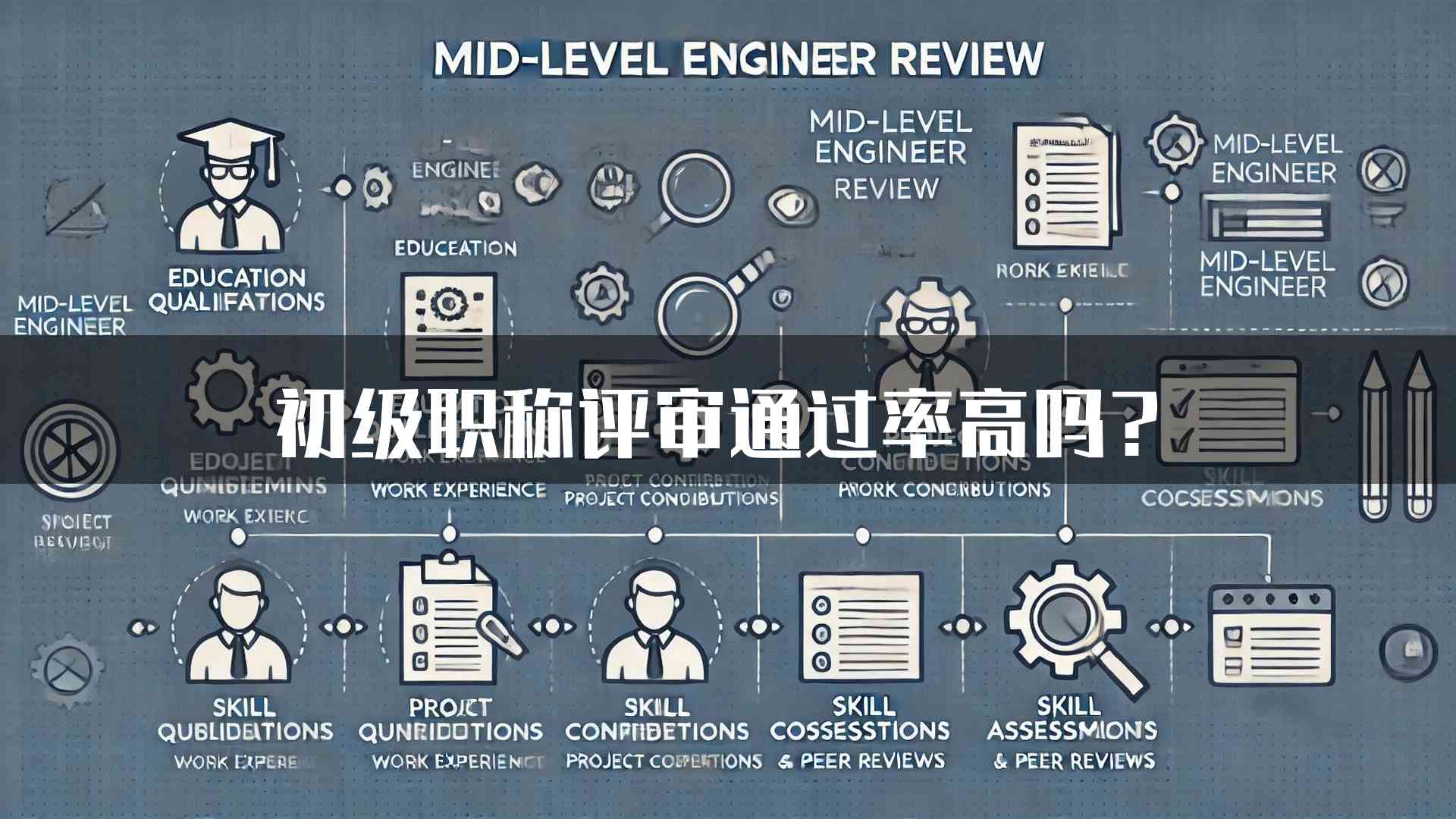 初级职称评审通过率高吗？