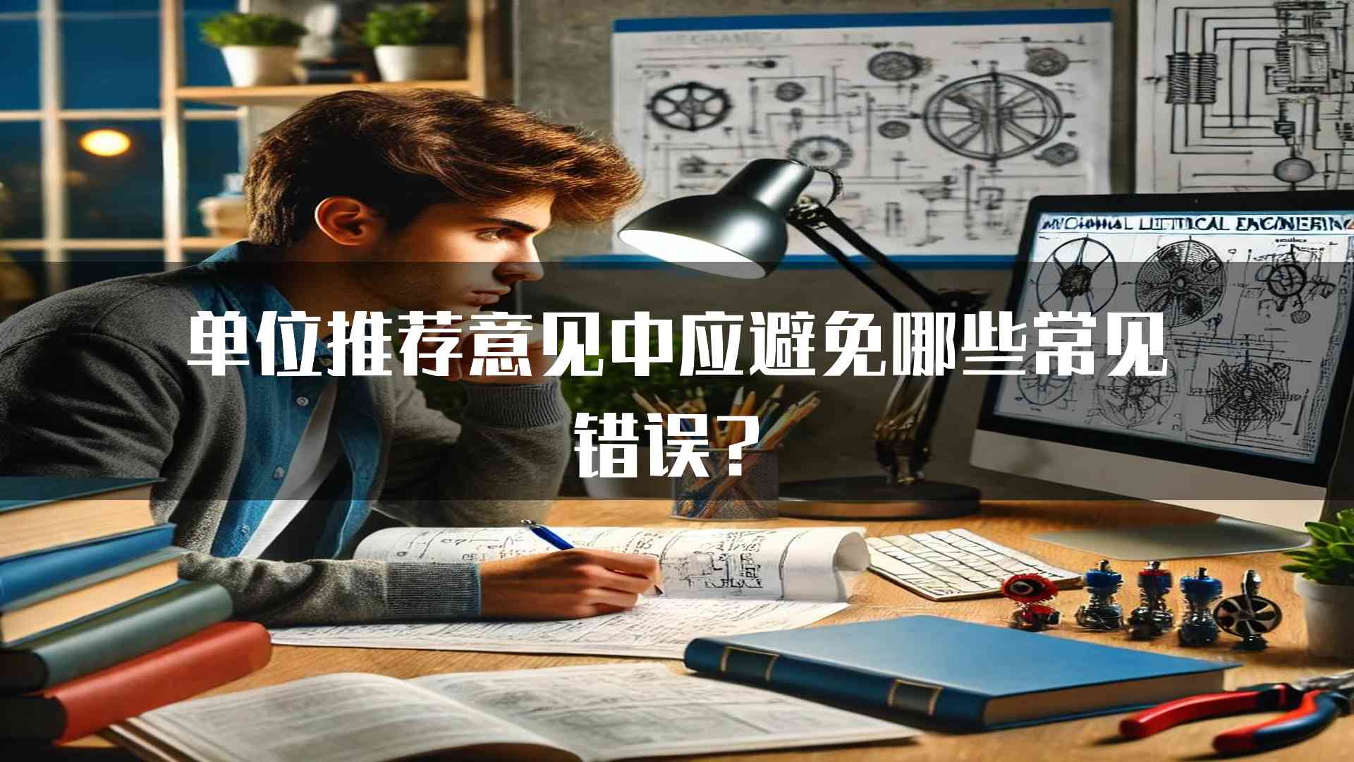 单位推荐意见中应避免哪些常见错误？