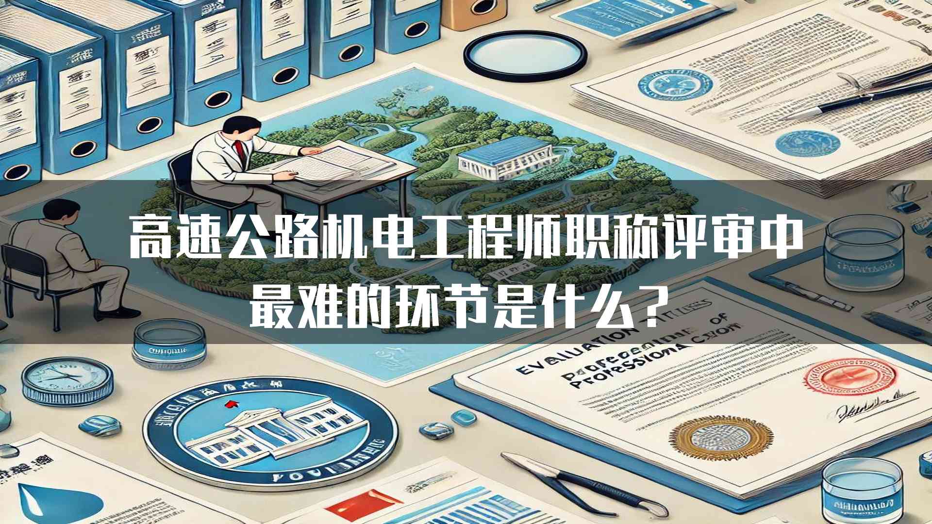 高速公路机电工程师职称评审中最难的环节是什么？