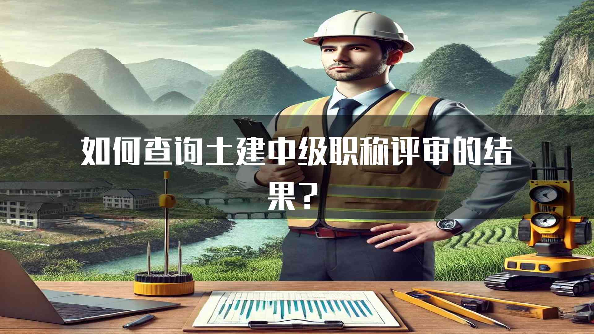 如何查询土建中级职称评审的结果？