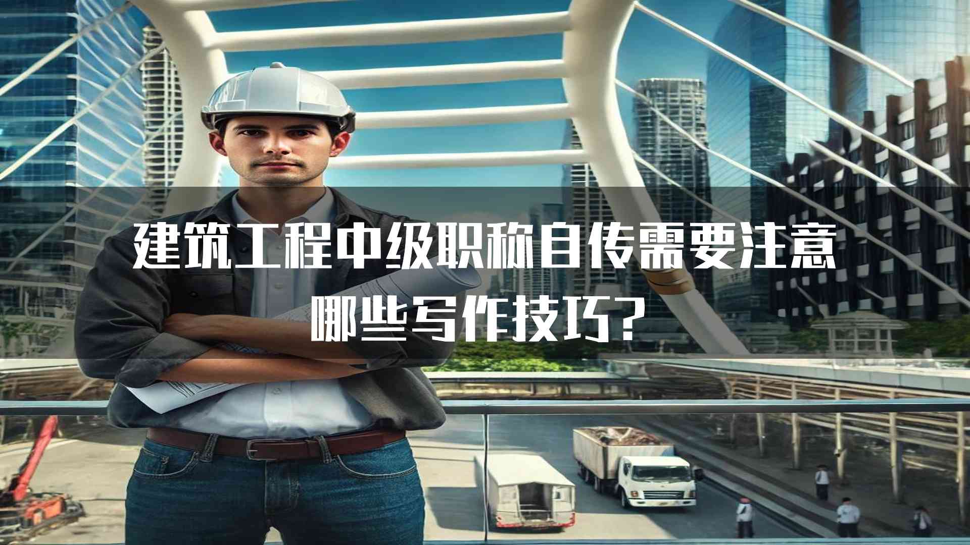 建筑工程中级职称自传需要注意哪些写作技巧？