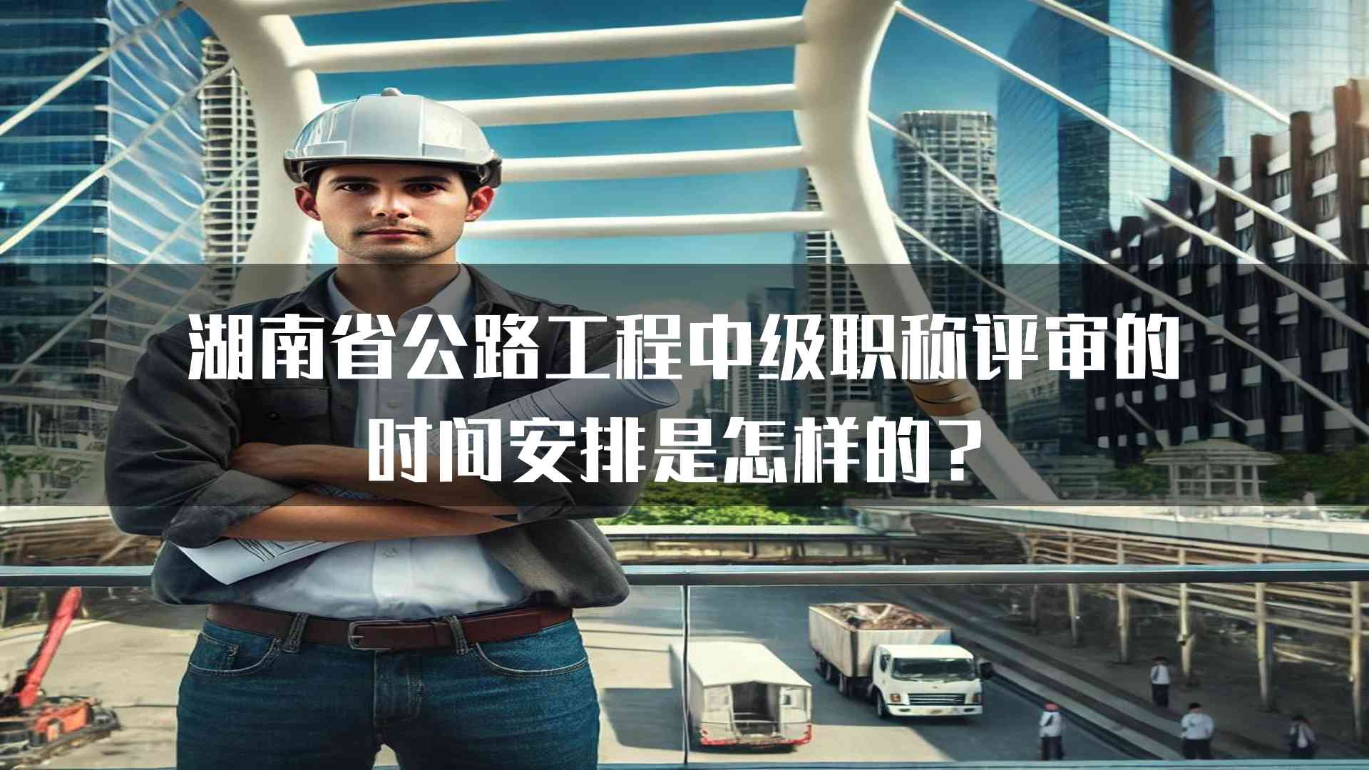 湖南省公路工程中级职称评审的时间安排是怎样的？