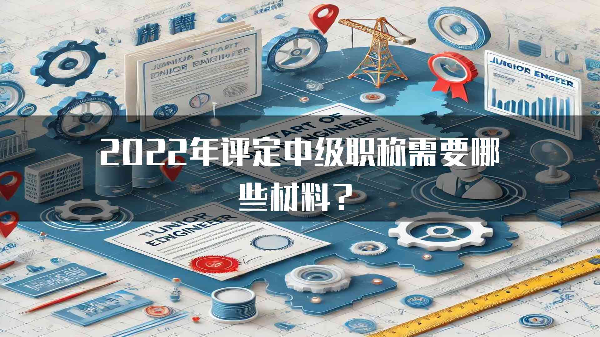 2022年评定中级职称需要哪些材料？