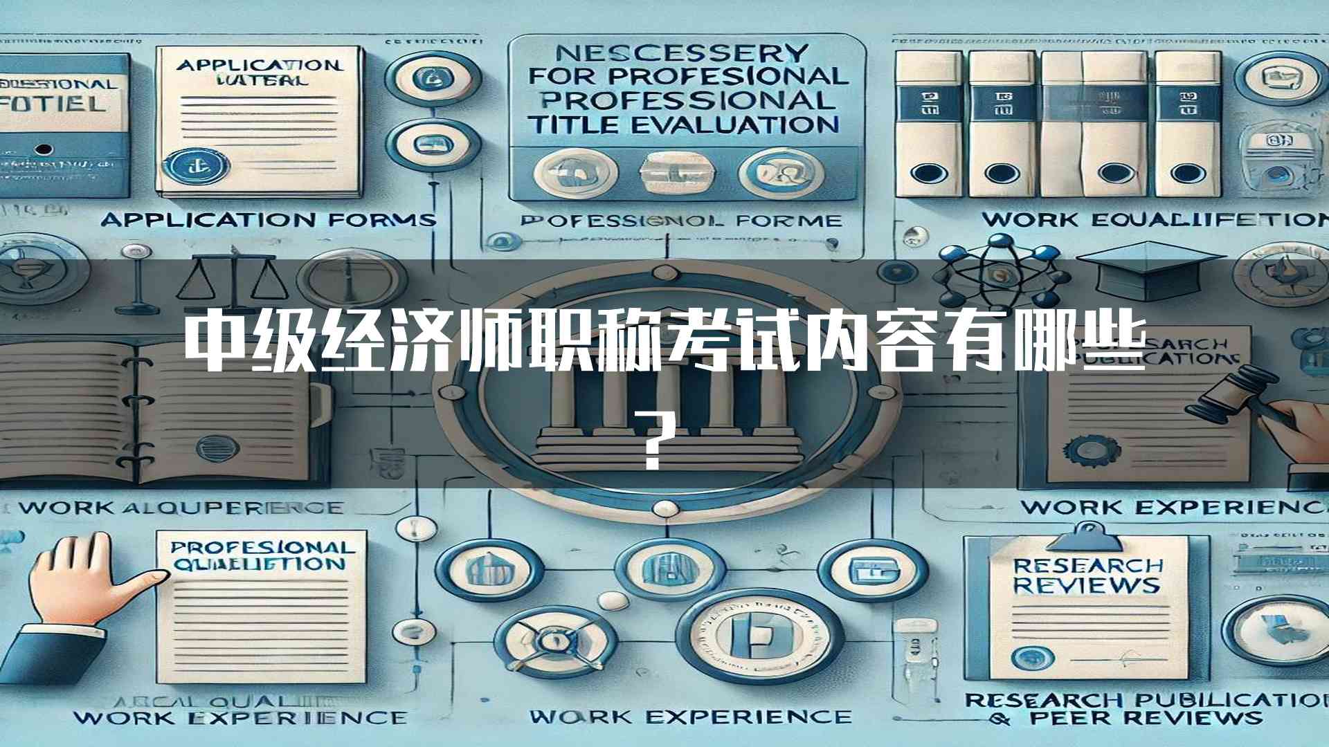 中级经济师职称考试内容有哪些？