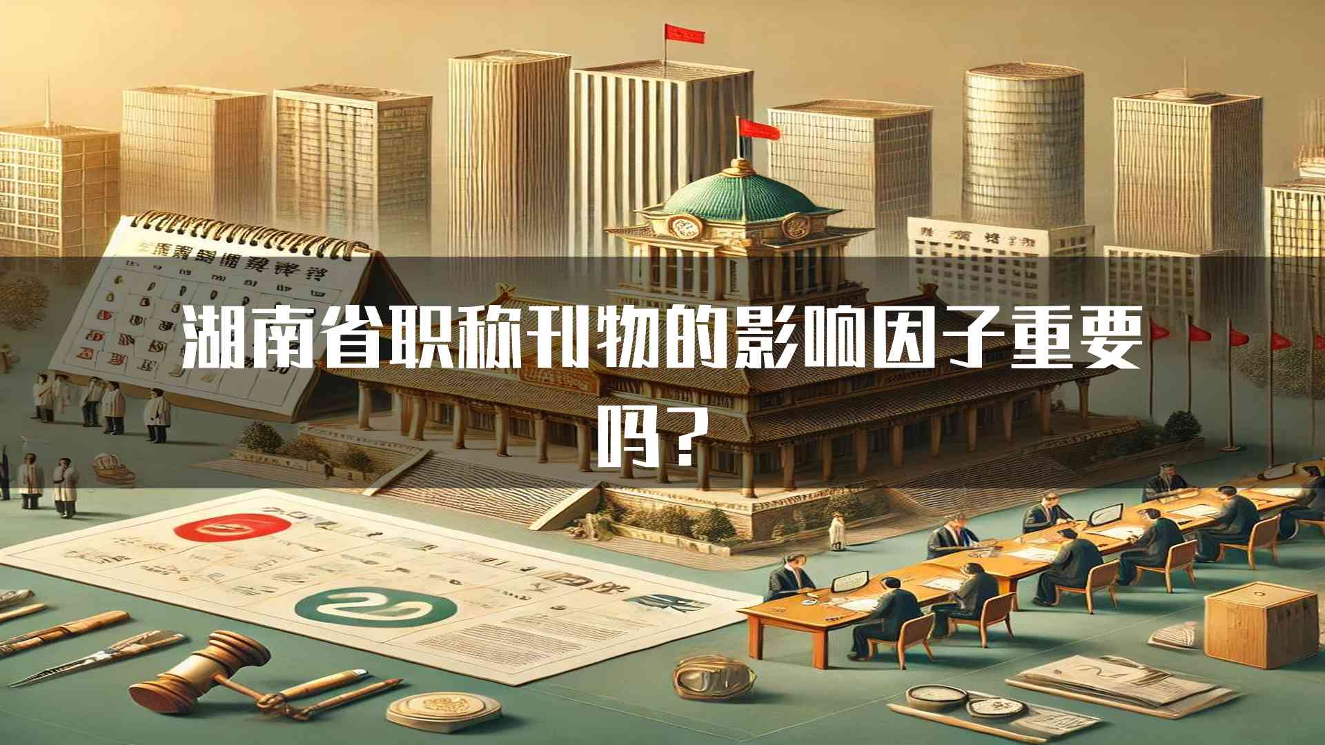 湖南省职称刊物的影响因子重要吗？