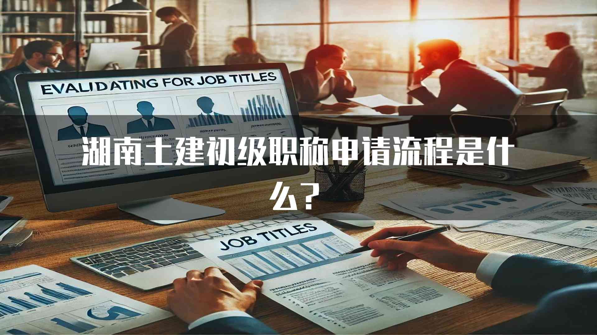 湖南土建初级职称申请流程是什么？