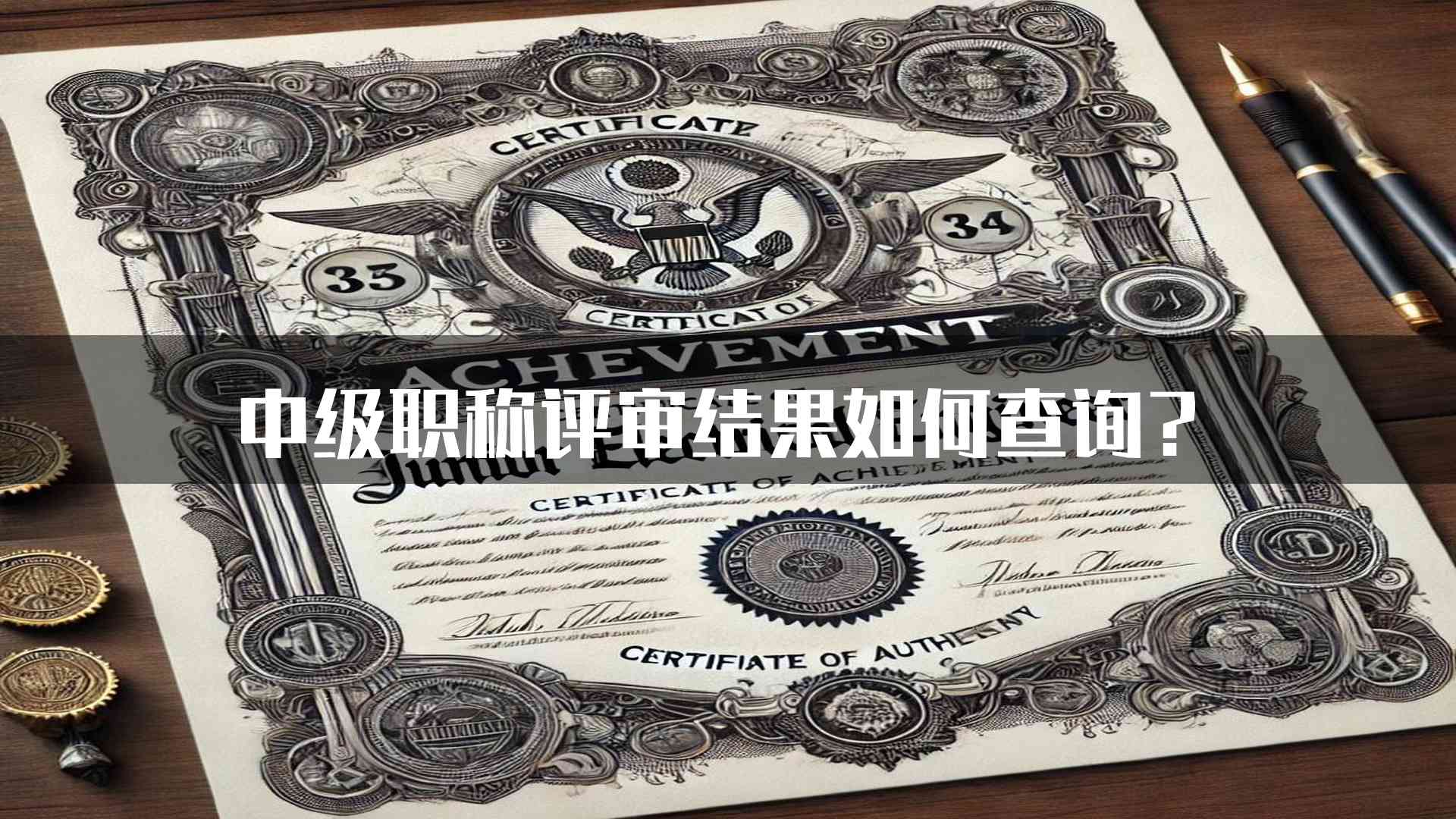 中级职称评审结果如何查询？