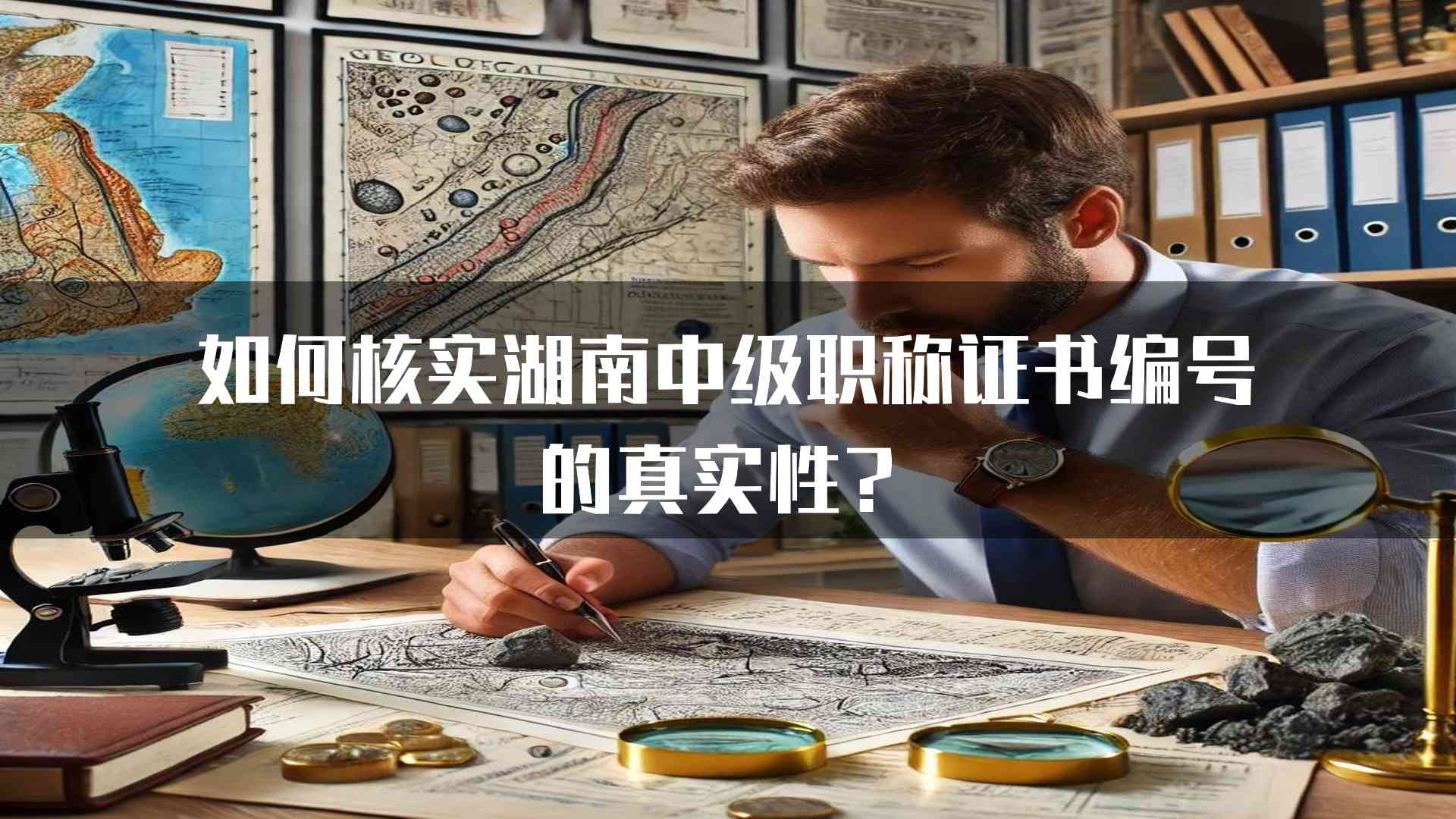 如何核实湖南中级职称证书编号的真实性？