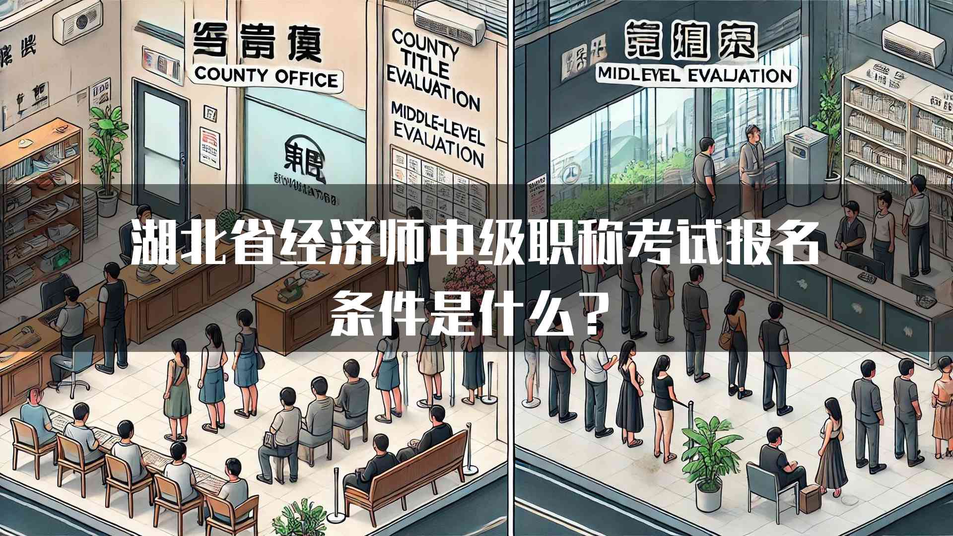 湖北省经济师中级职称考试报名条件是什么？