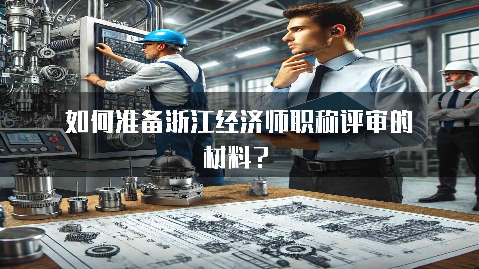 如何准备浙江经济师职称评审的材料？