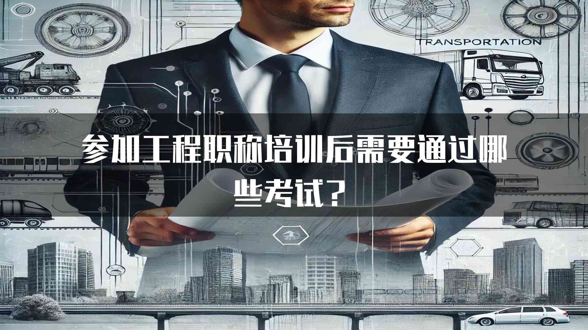 参加工程职称培训后需要通过哪些考试？