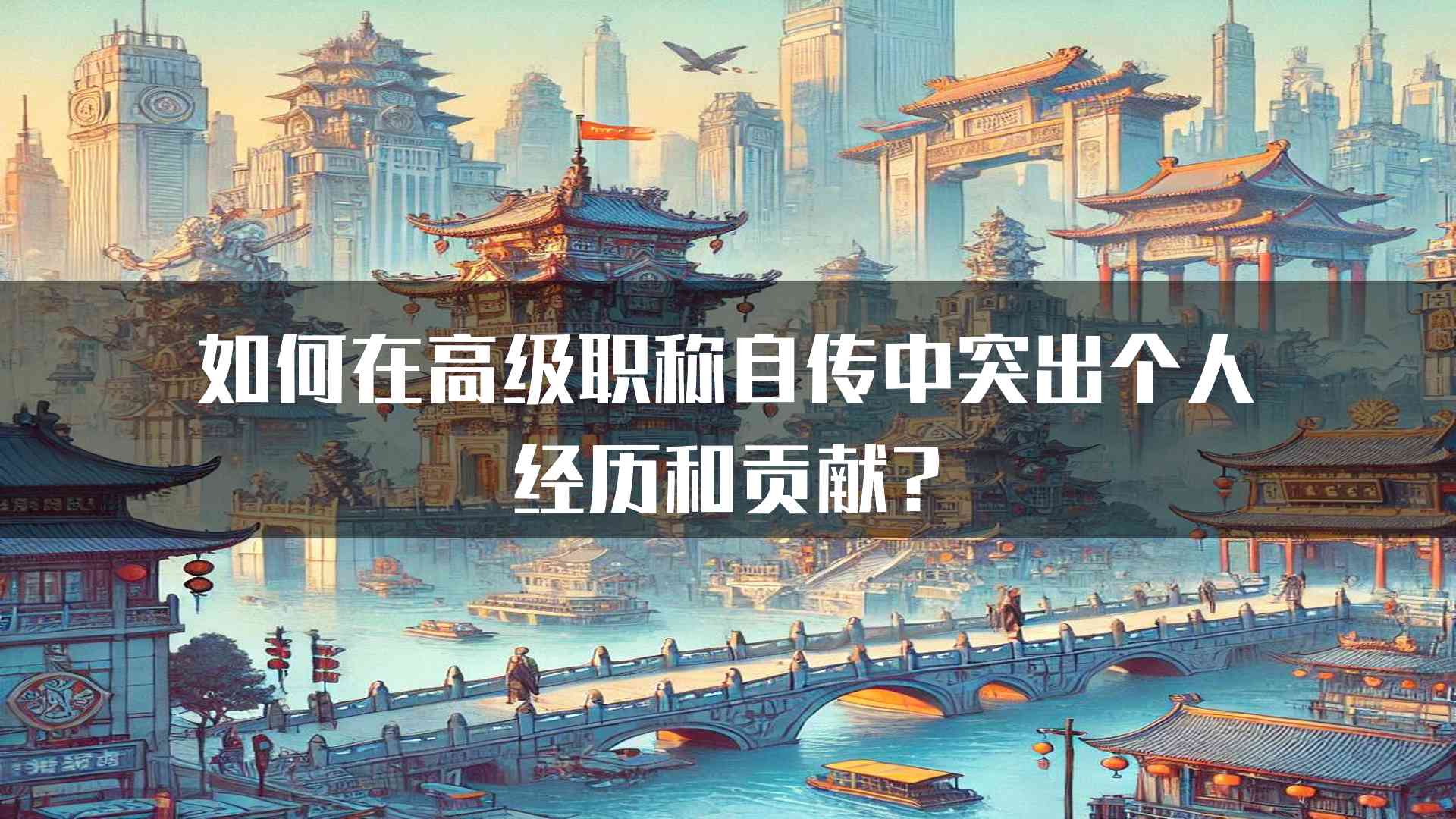 如何在高级职称自传中突出个人经历和贡献?