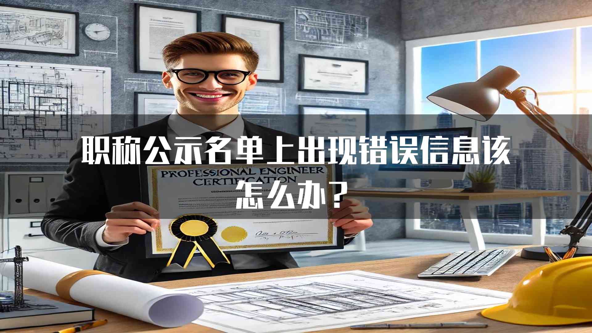 职称公示名单上出现错误信息该怎么办？