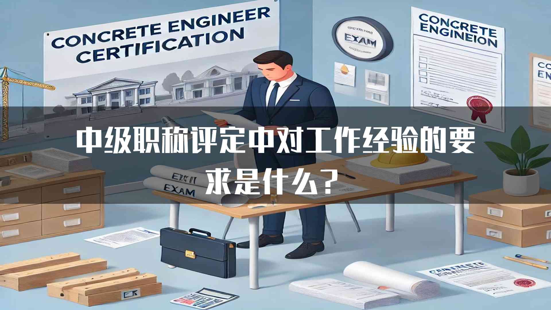 中级职称评定中对工作经验的要求是什么？