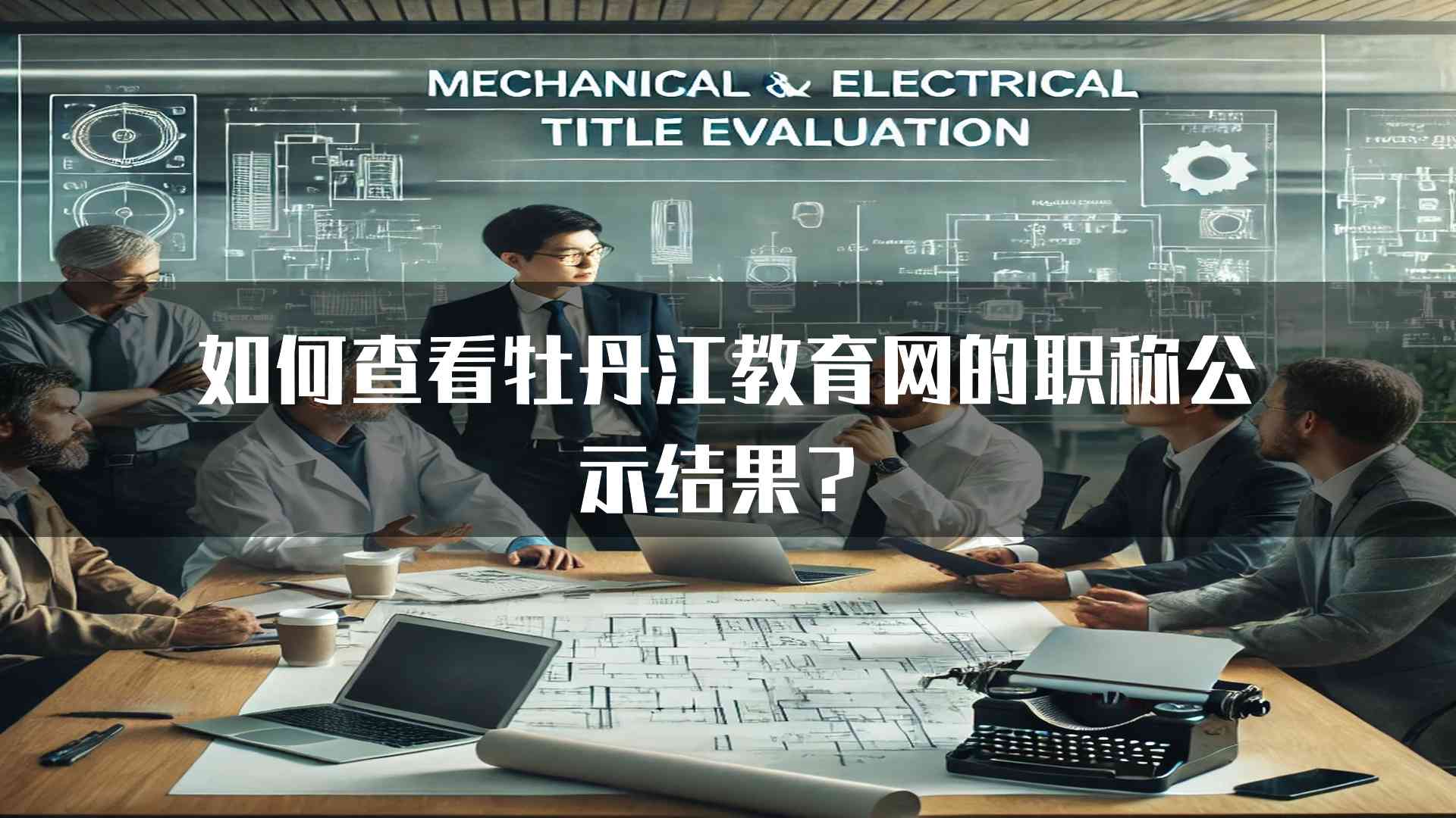 如何查看牡丹江教育网的职称公示结果？