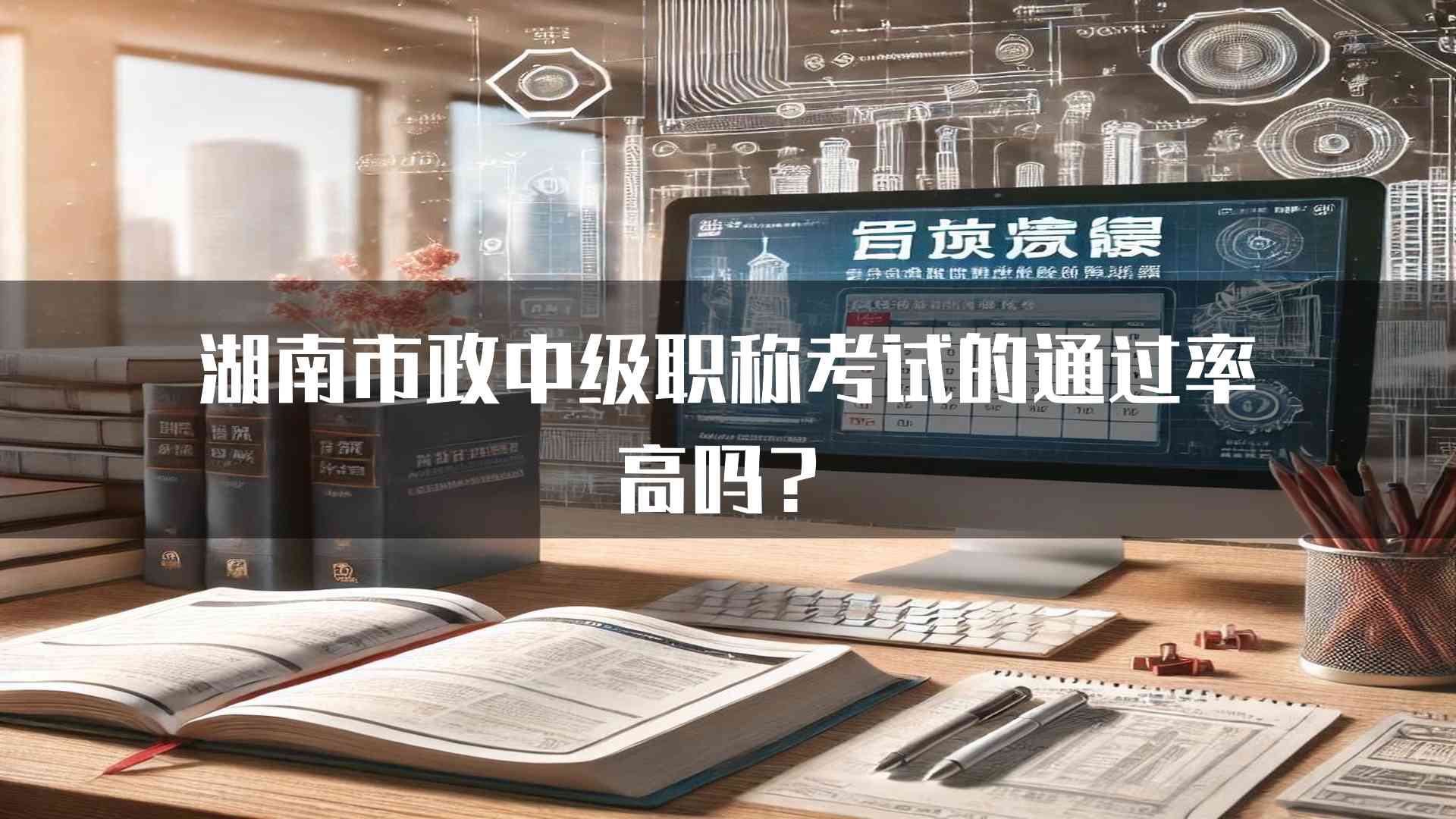 湖南市政中级职称考试的通过率高吗？