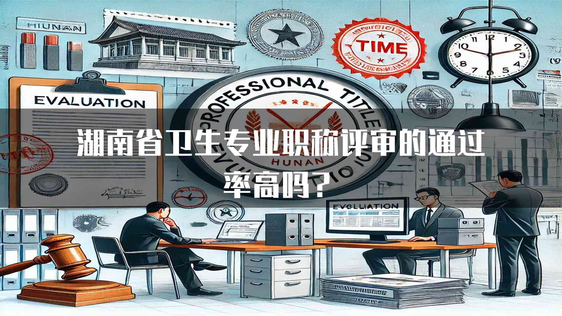 湖南省卫生专业职称评审的通过率高吗？