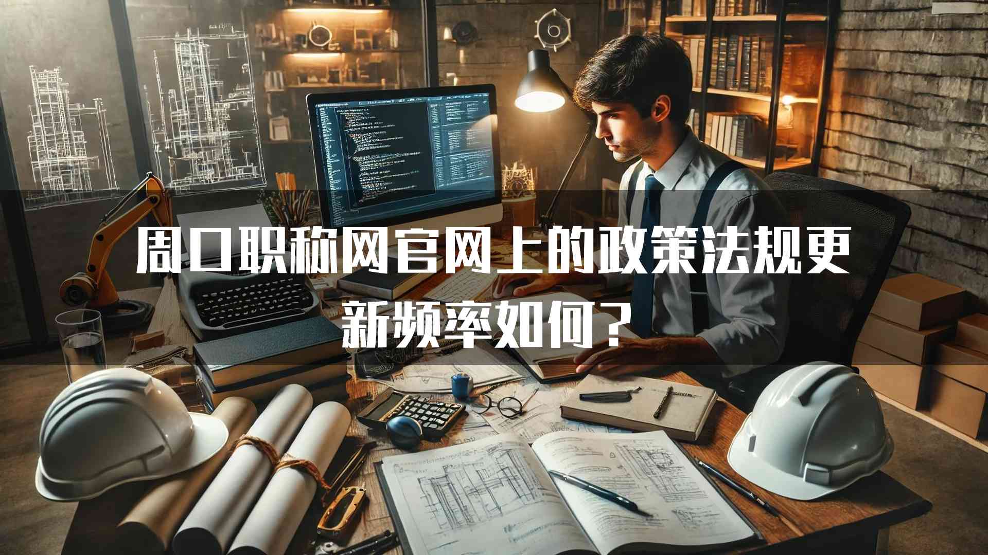 周口职称网官网上的政策法规更新频率如何？