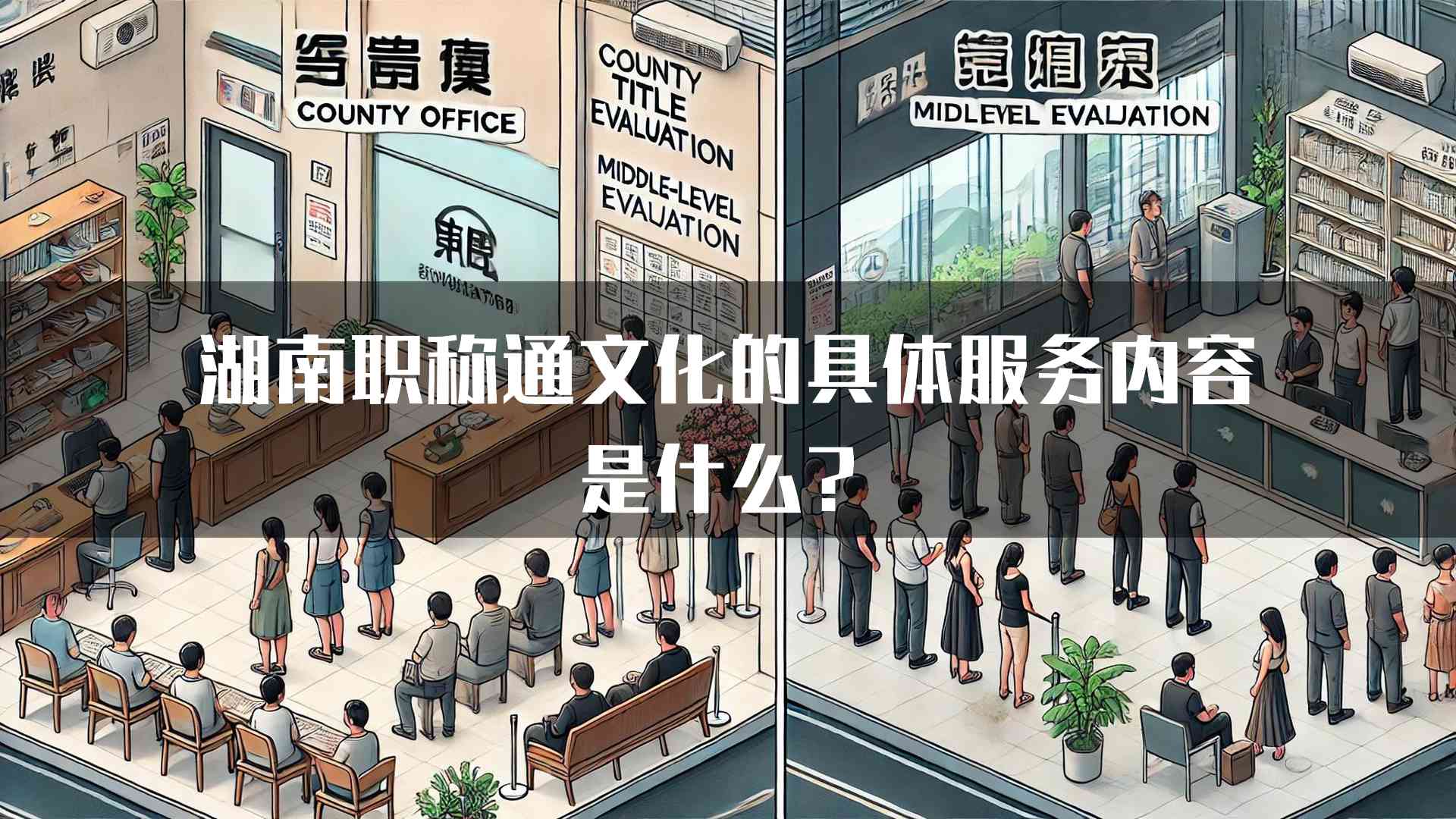 湖南职称通文化的具体服务内容是什么？