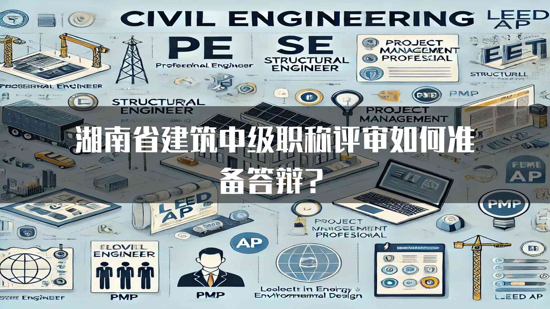 湖南省建筑中级职称评审如何准备答辩？