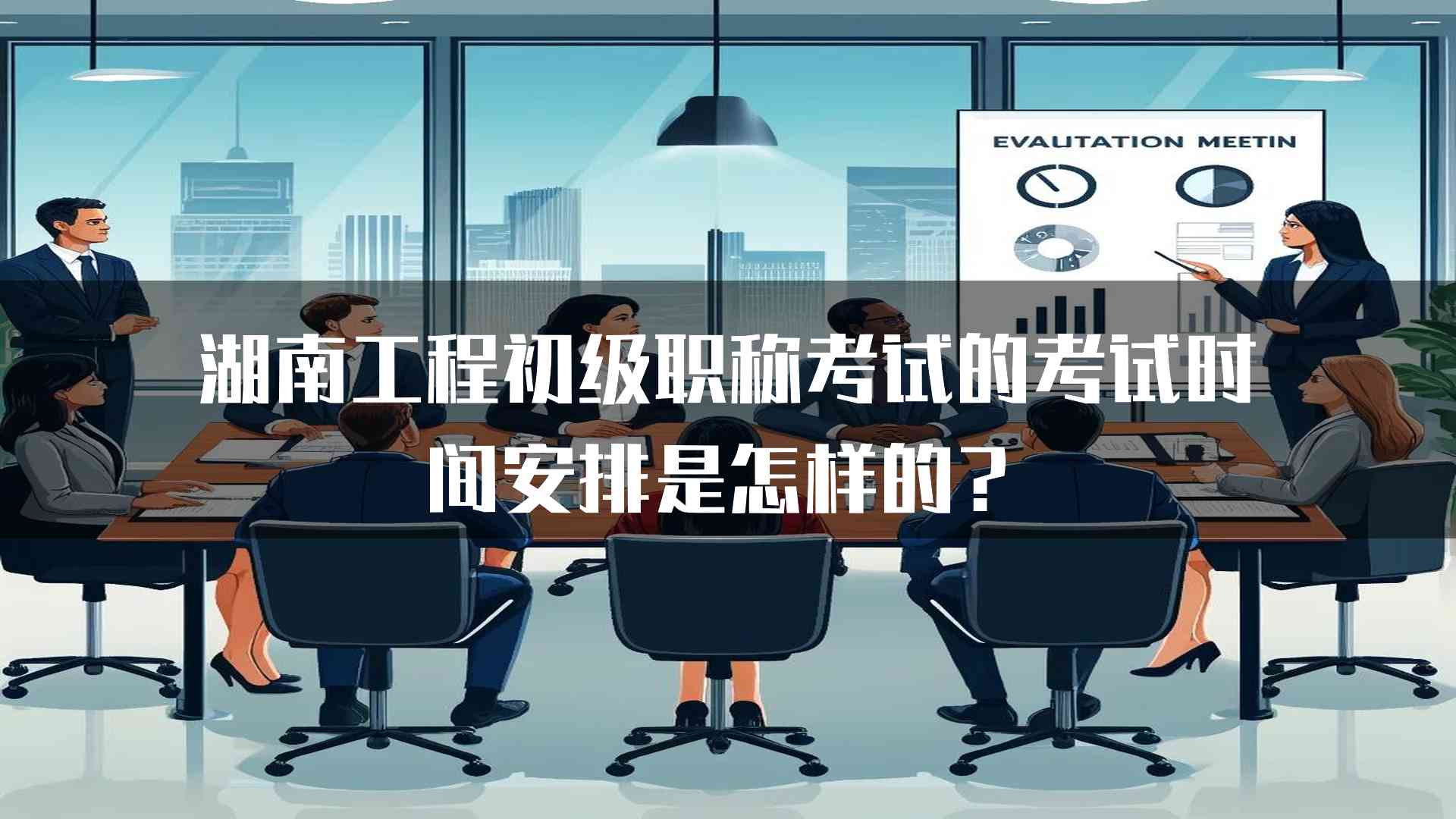 湖南工程初级职称考试的考试时间安排是怎样的？