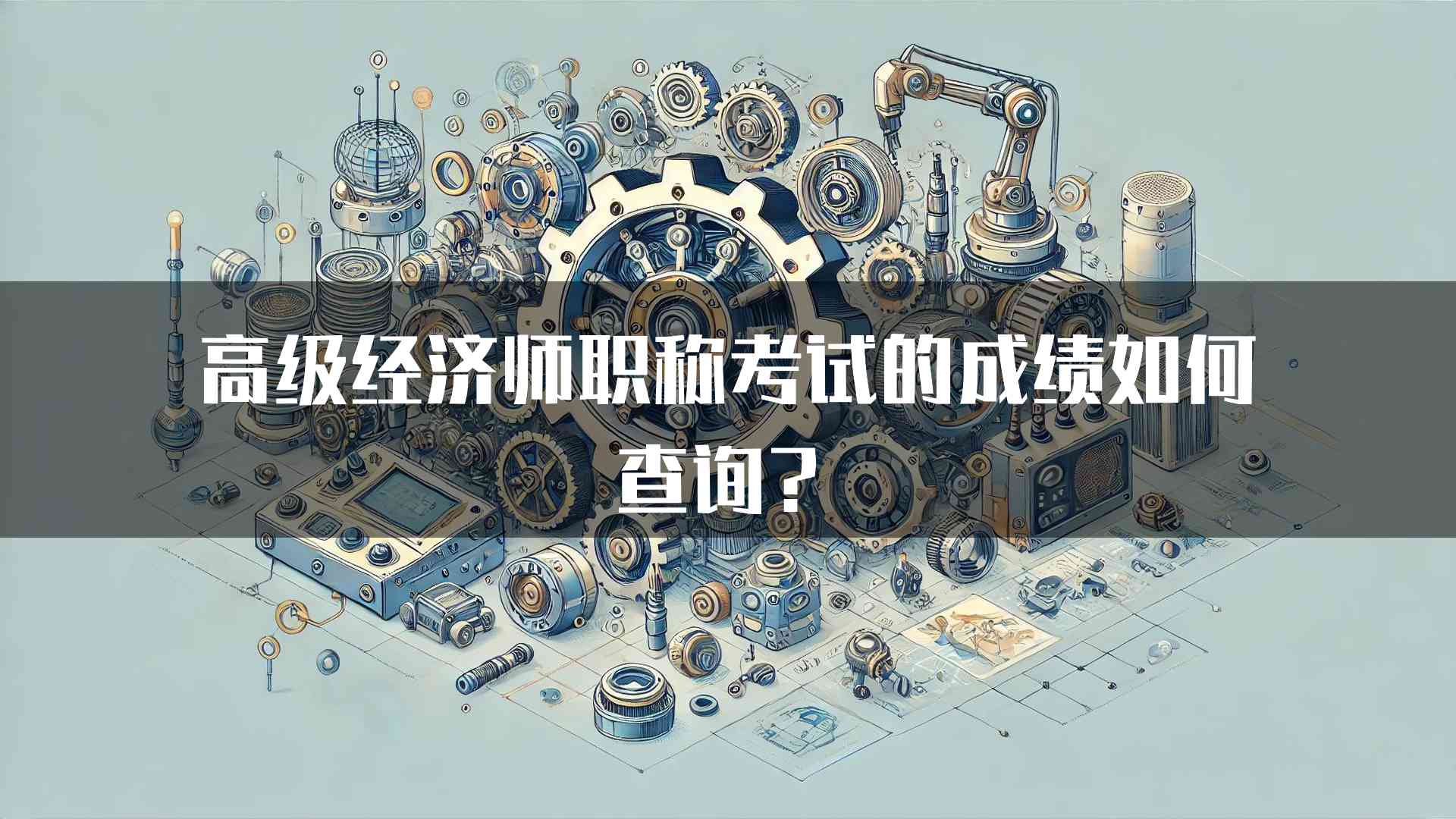 高级经济师职称考试的成绩如何查询？