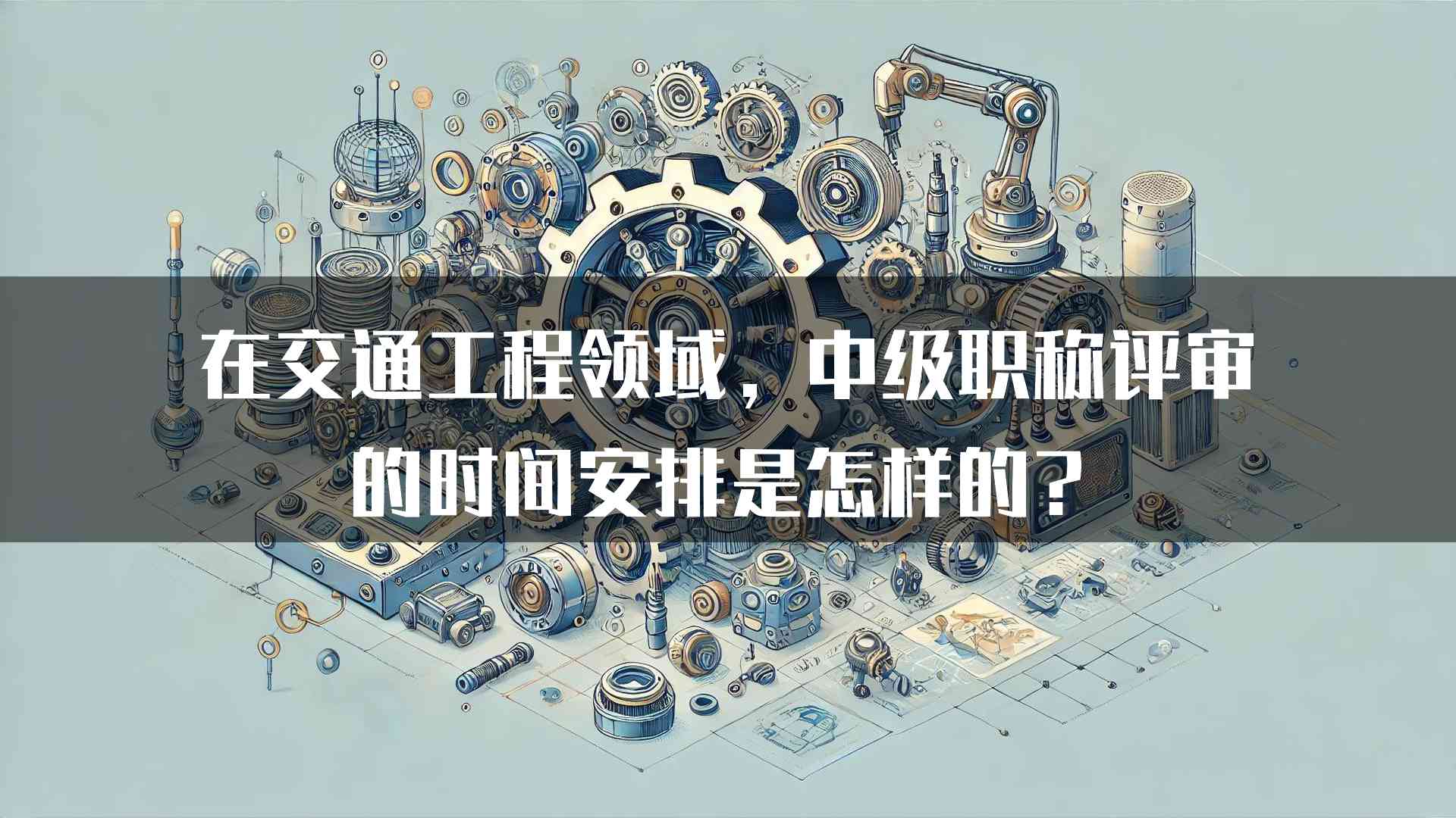 在交通工程领域，中级职称评审的时间安排是怎样的？