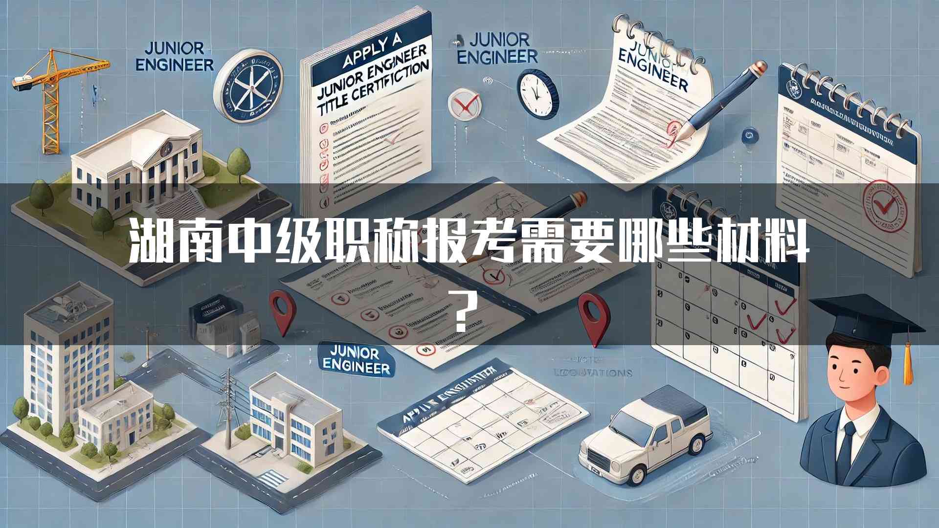 湖南中级职称报考需要哪些材料？