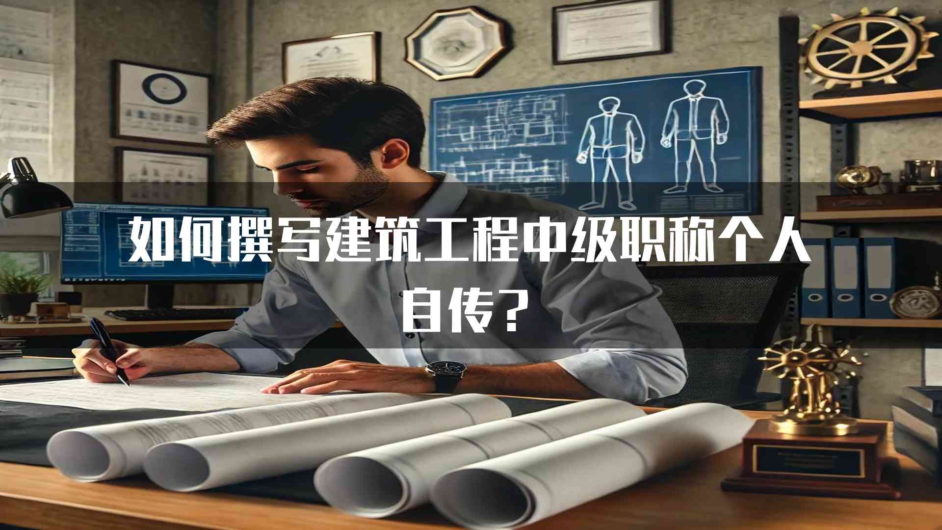 如何撰写建筑工程中级职称个人自传？