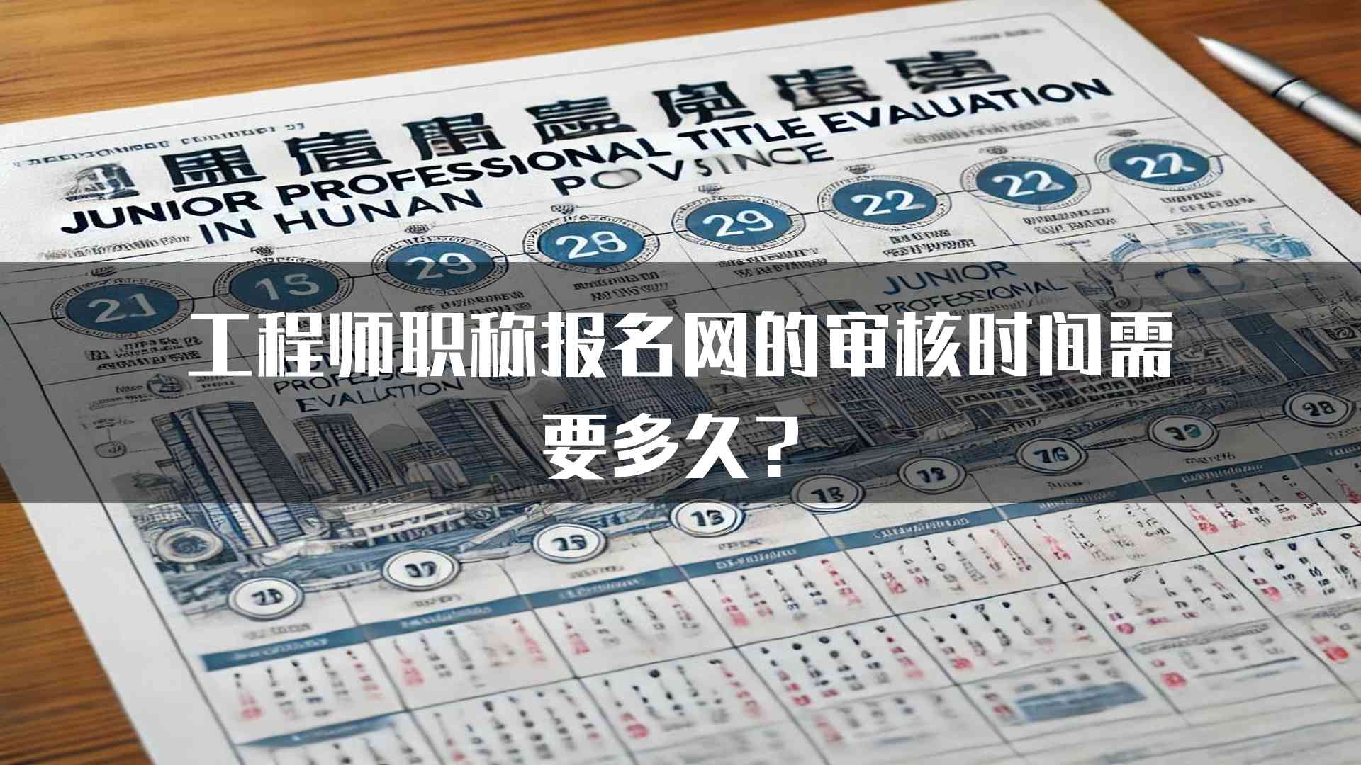 工程师职称报名网的审核时间需要多久？