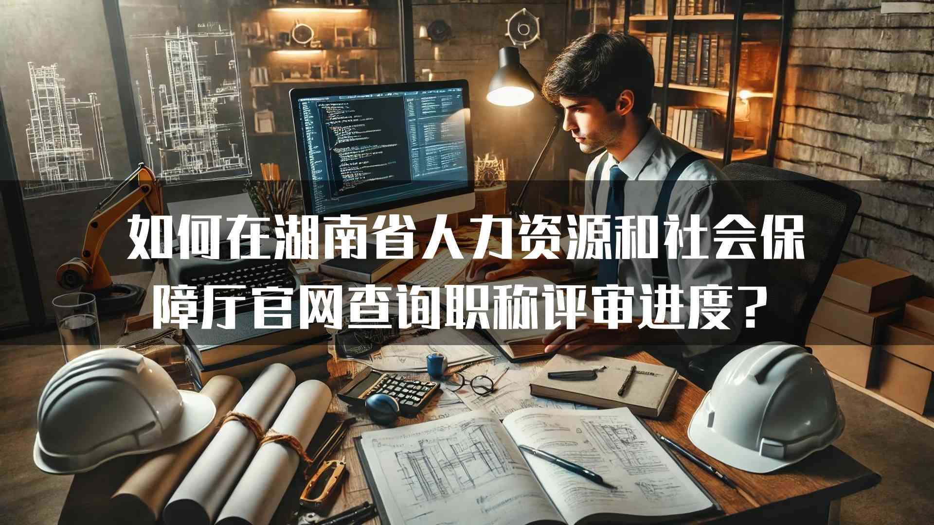 如何在湖南省人力资源和社会保障厅官网查询职称评审进度？