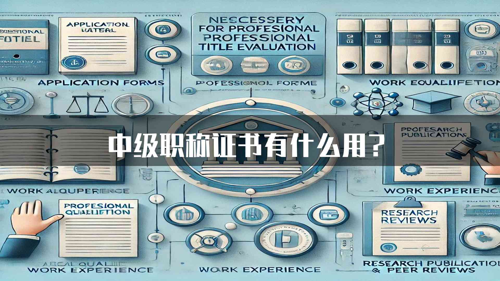 中级职称证书有什么用？