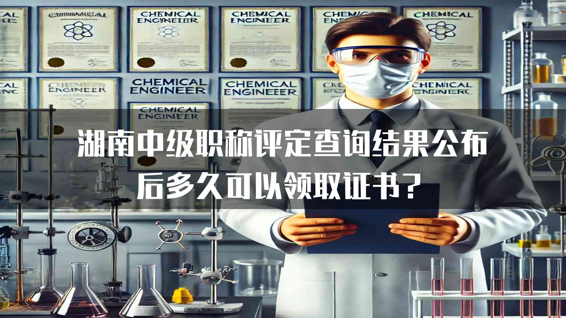 湖南中级职称评定查询结果公布后多久可以领取证书？