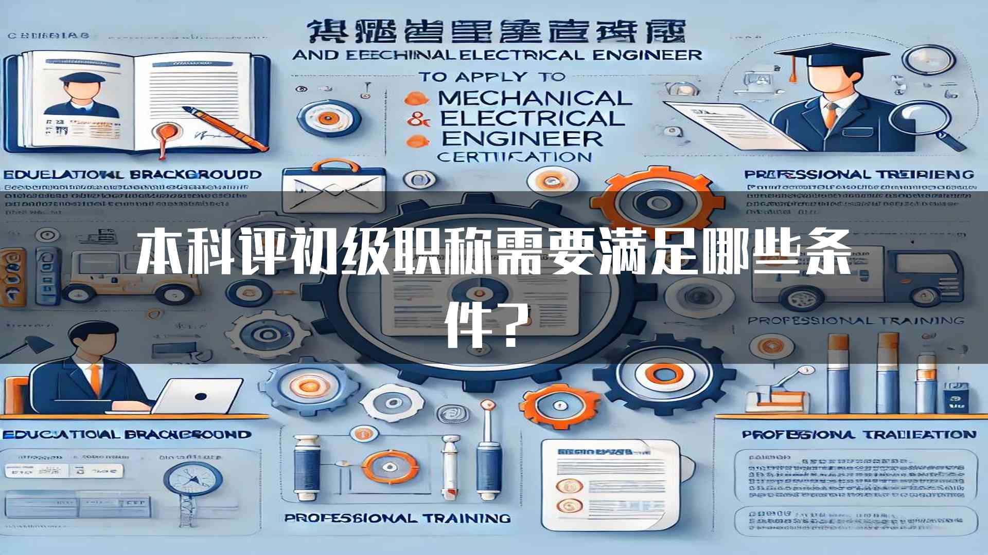 本科评初级职称需要满足哪些条件？