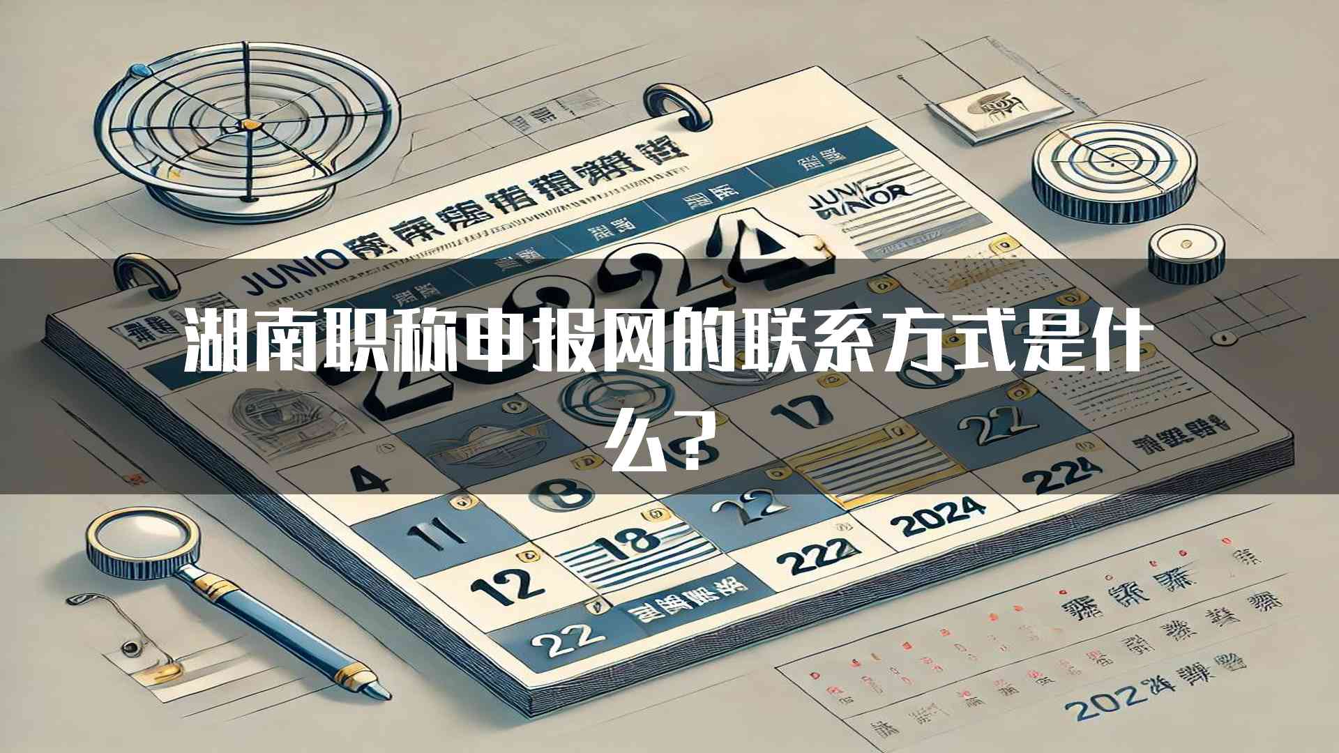 湖南职称申报网的联系方式是什么？