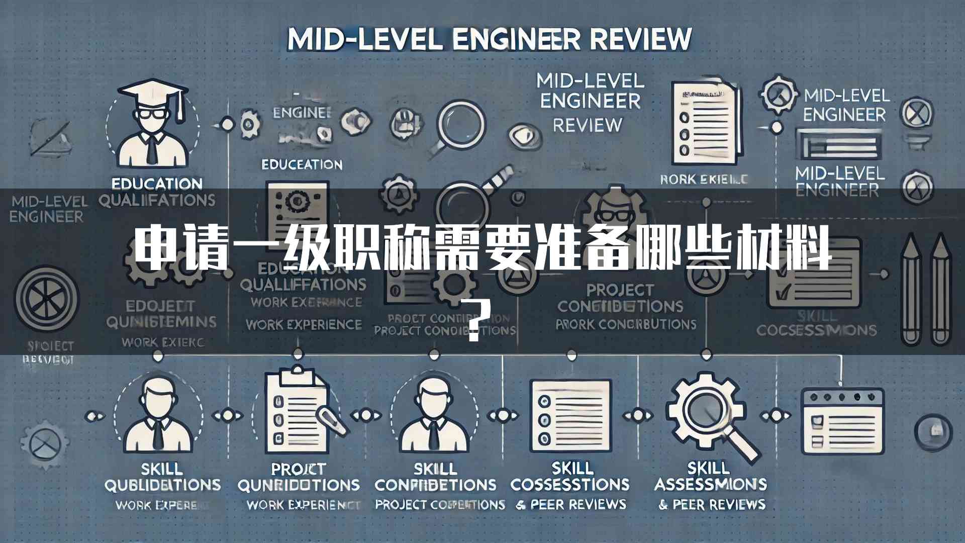 申请一级职称需要准备哪些材料？