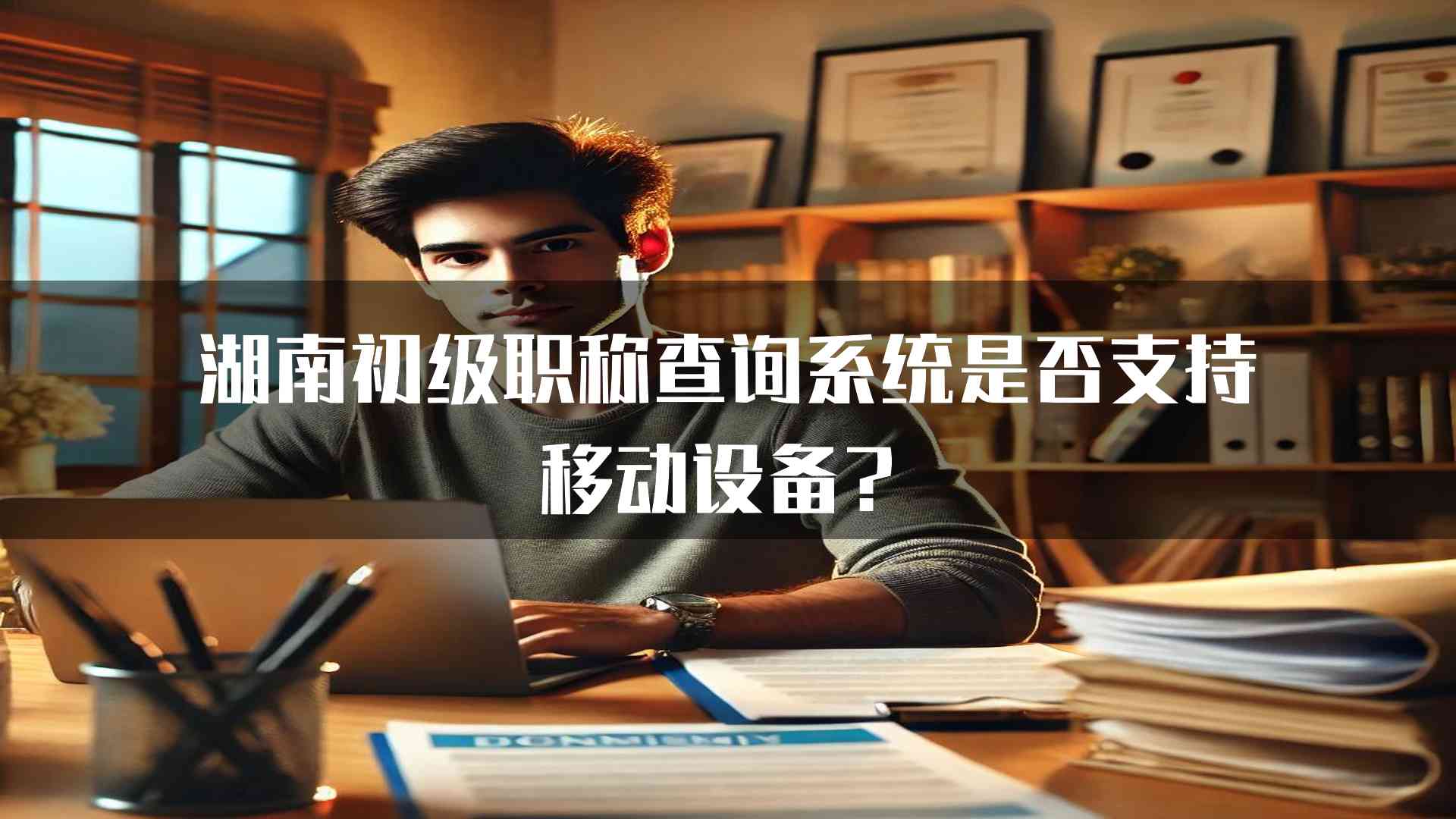 湖南初级职称查询系统是否支持移动设备？