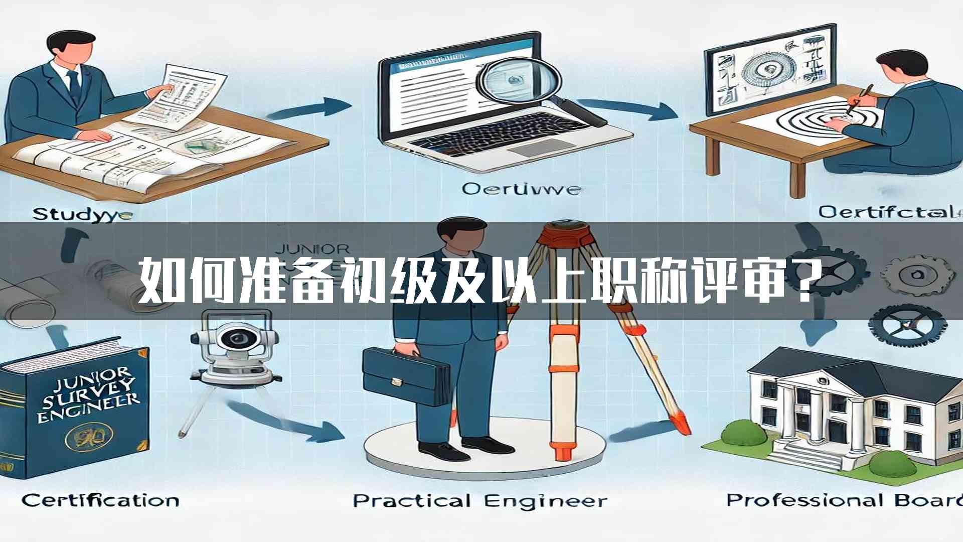 如何准备初级及以上职称评审?