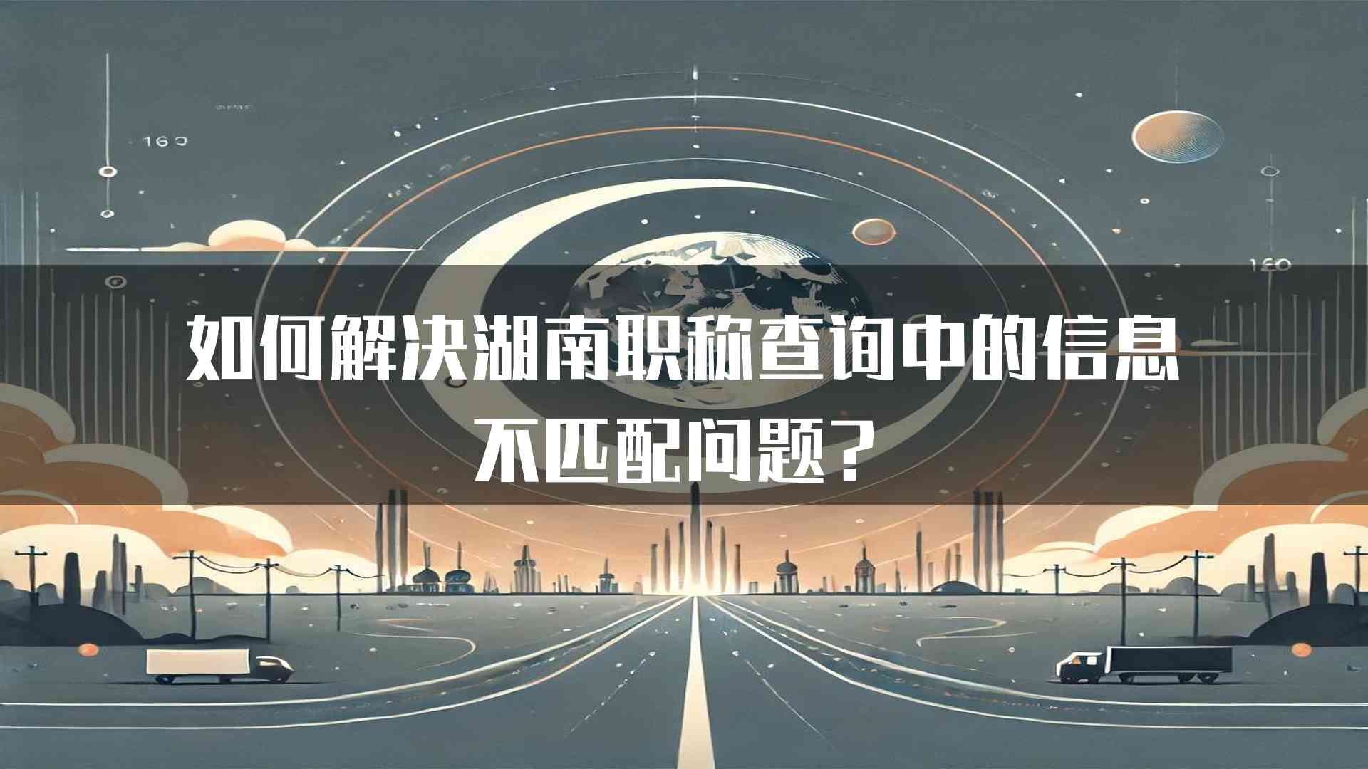 如何解决湖南职称查询中的信息不匹配问题？