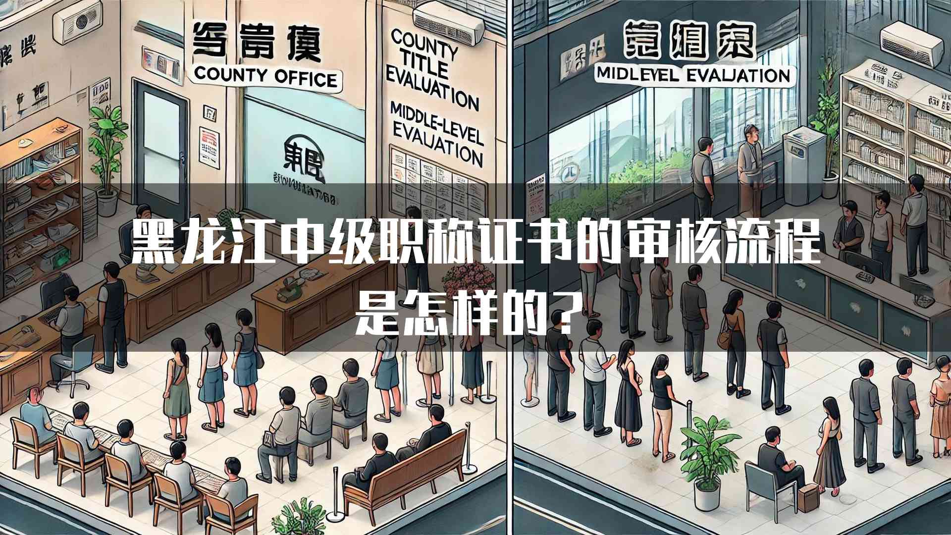 黑龙江中级职称证书的审核流程是怎样的？