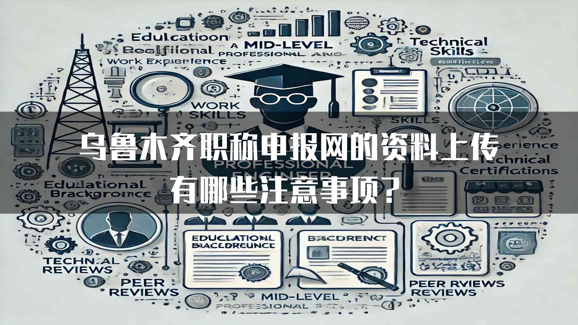 乌鲁木齐职称申报网的资料上传有哪些注意事项？