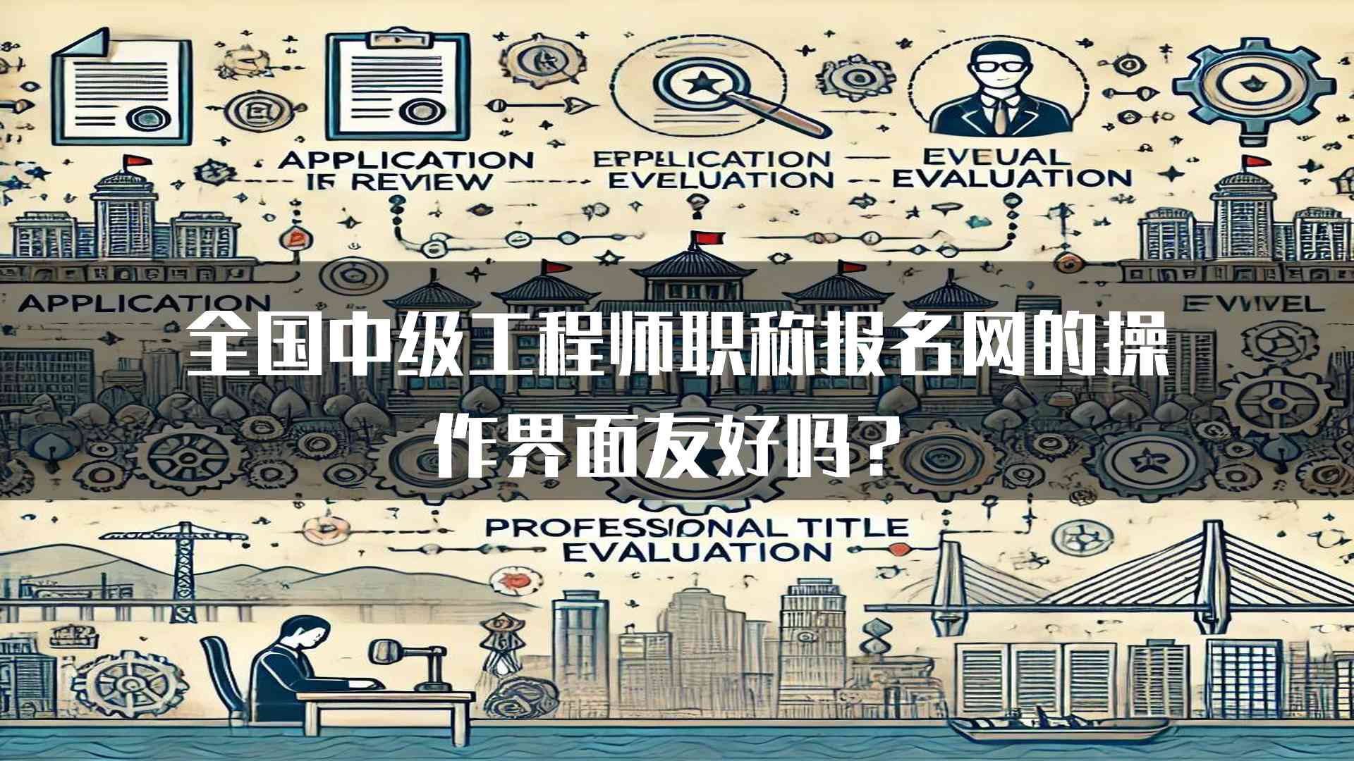 全国中级工程师职称报名网的操作界面友好吗？