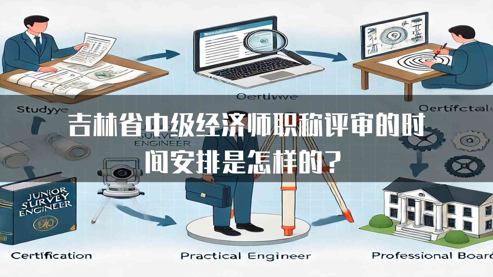 吉林省中级经济师职称评审的时间安排是怎样的？