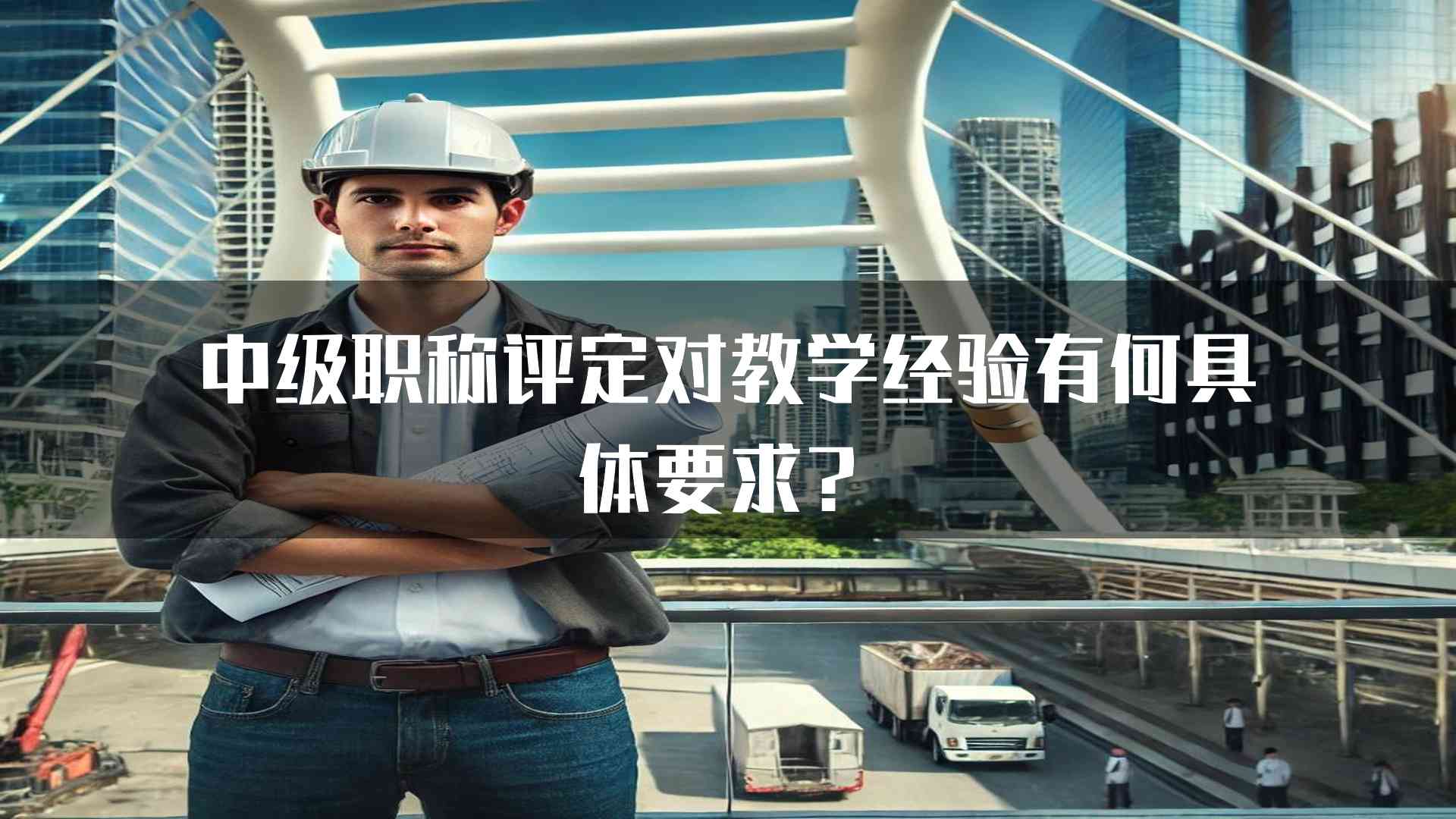 中级职称评定对教学经验有何具体要求？