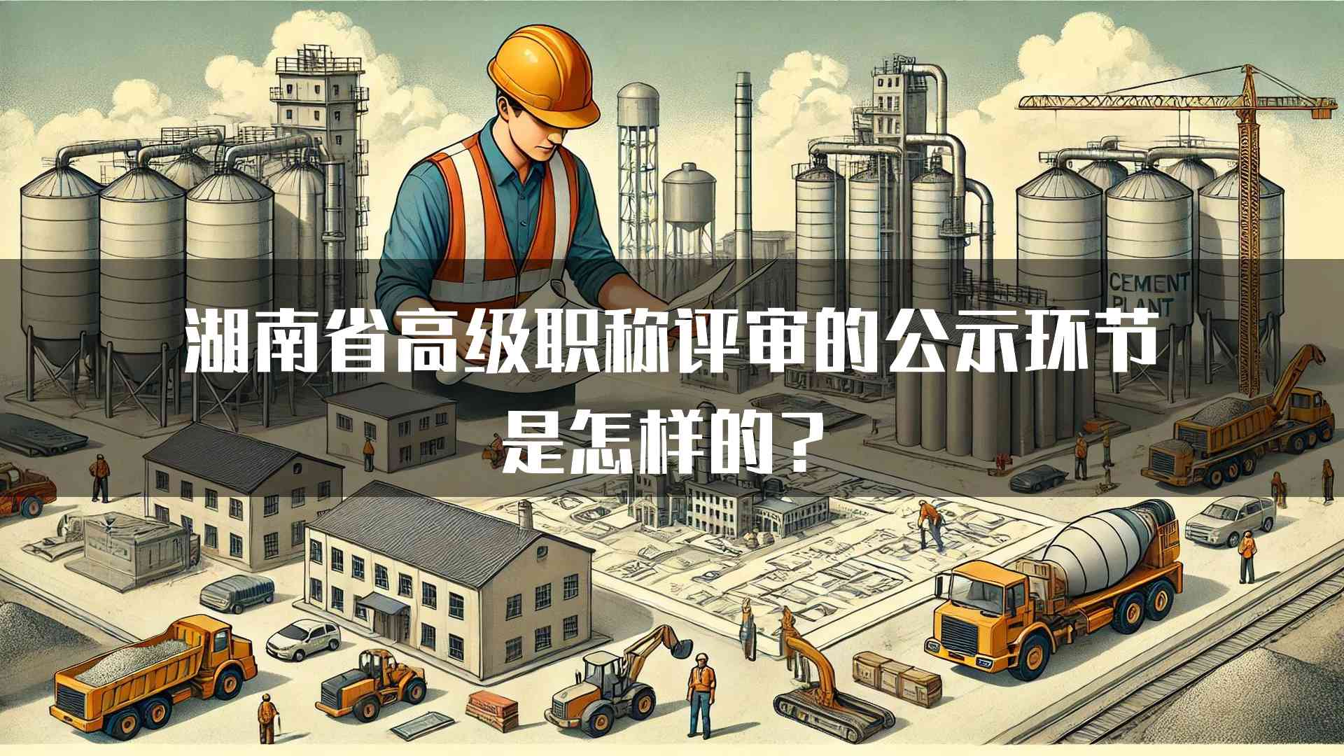 湖南省高级职称评审的公示环节是怎样的？