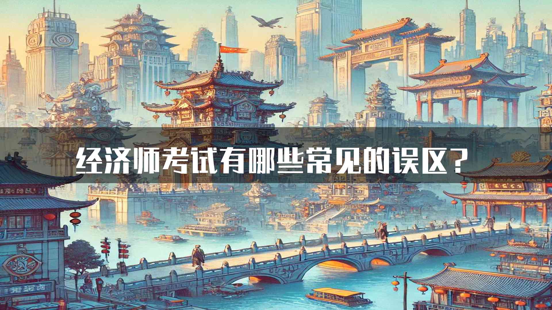 经济师考试有哪些常见的误区？