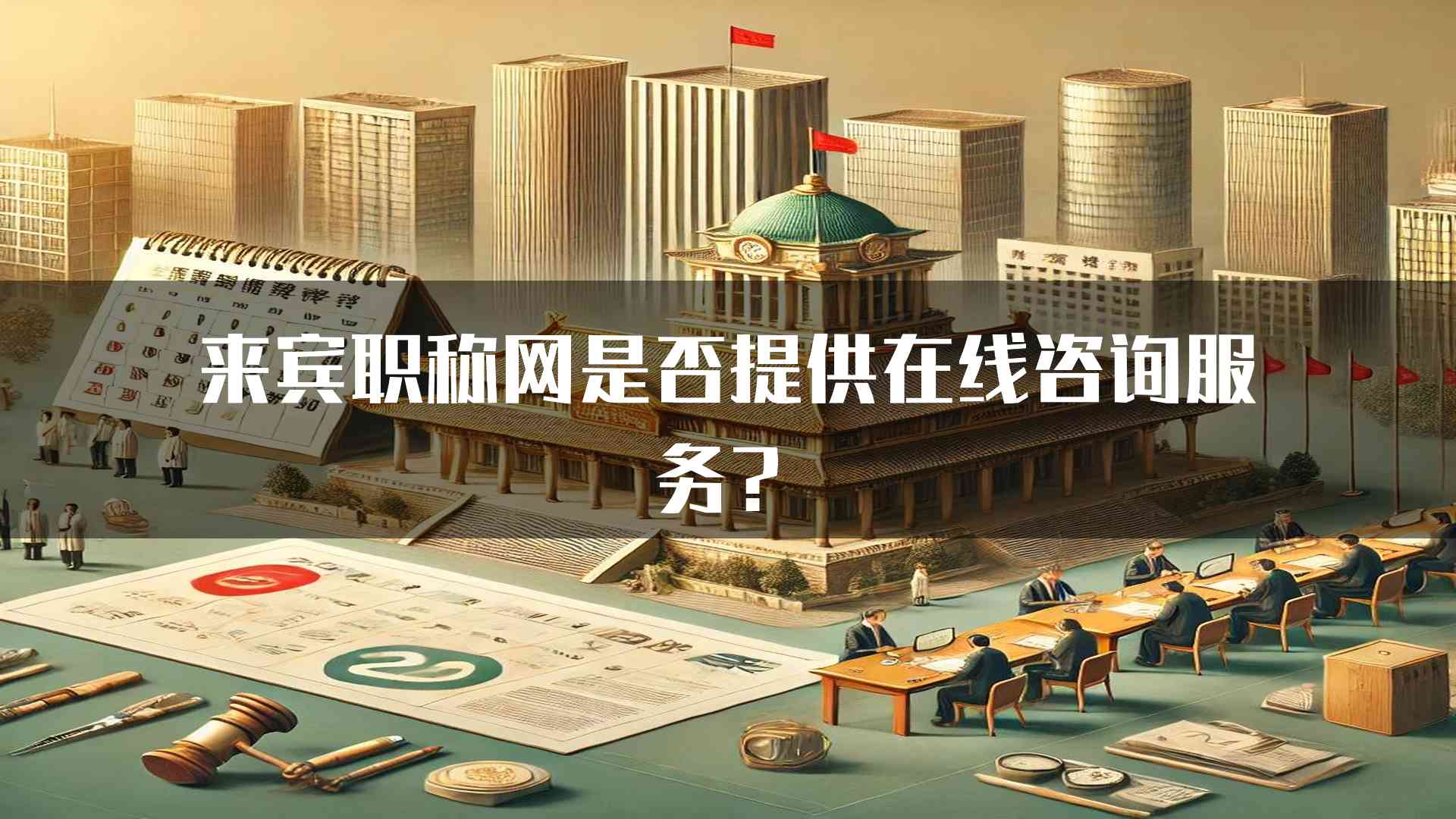 来宾职称网是否提供在线咨询服务？